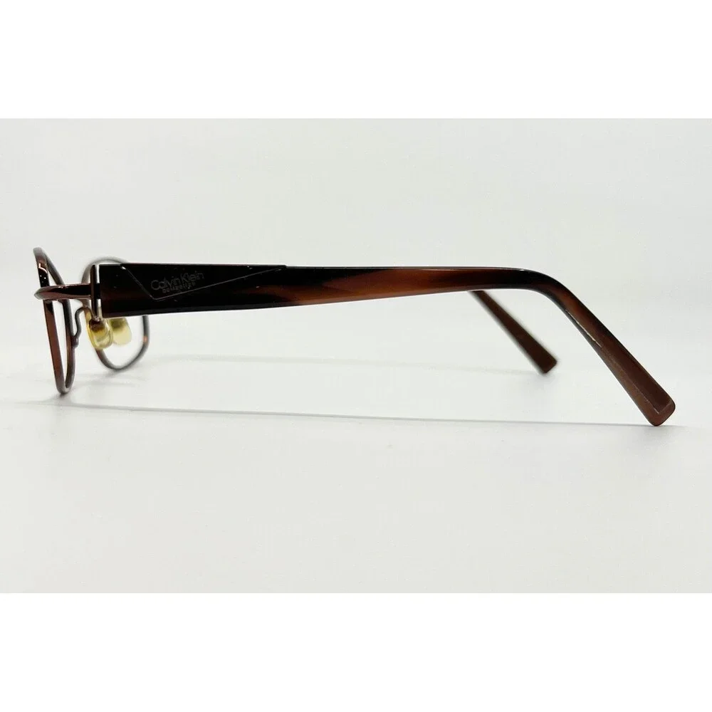 Calvin Klein Eyeglasses Womens Brown Oval CK7230 210 50-16-135